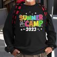 Happy Summer Camp Love Outdoor Activities For Boys Girls Sweatshirt Gifts for Old Men