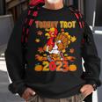 Happy Thanksgiving Day 2023 Pumpkin And Run Cute Turkey Trot Sweatshirt Gifts for Old Men