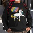 Haters Gonna Hate Unicorn Meme Sweatshirt Gifts for Old Men