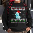 Hippo Ugly Christmas Sweater Sweatshirt Gifts for Old Men