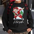 Hirsch Name Gift Santa Hirsch Sweatshirt Gifts for Old Men