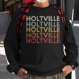 Holtville Alabama Holtville Al Retro Vintage Text Sweatshirt Gifts for Old Men