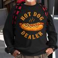 Hot Dog Adult Hot Dog Dealer Sweatshirt Gifts for Old Men