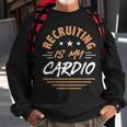 Hr Manager Recruiting Is My Cardio Human Resource Sweatshirt Gifts for Old Men