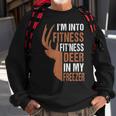 Hunting- I'm Into Fitness Deer Freezer Hunter Dad Sweatshirt Gifts for Old Men