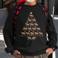Hyena Christmas Tree Ugly Christmas Sweater Sweatshirt Gifts for Old Men