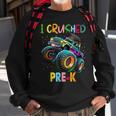 I Crushed Pre-K Graduation Boys Monster Truck Sweatshirt Gifts for Old Men