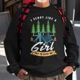I Scout Like A Girl Try To Keep Up For A Scout Camping Sweatshirt Gifts for Old Men