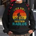 Ich Bin Selten Radlos Lustiges Fahrradfahrer Fahrrad Rad Sweatshirt Gifts for Old Men