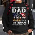 Im A Dad Gpa And A Veteran 4Th Of July Gifts Gift For Mens Sweatshirt Gifts for Old Men