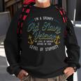 IM A Grumpy Navy Veteran I Level Of Sarcasm Gift For Mens Sweatshirt Gifts for Old Men