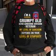 Im A Grumpy Old 82Nd Airborne Division Veteran Sweatshirt Gifts for Old Men
