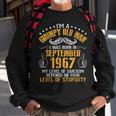 Im A Grumpy Old Man I Was Born In September 1967 Birthday Sweatshirt Gifts for Old Men