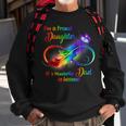 Im A Proud Daughter Of A Wonderful Dad In Heaven Sweatshirt Gifts for Old Men