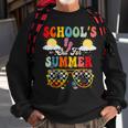 Is It Summer Break Yet Lunch Lady Last Day Of School Groovy Sweatshirt Gifts for Old Men