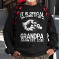 It Is Official Im Going To Be A Grandpa Again 2023 Gift For Mens Sweatshirt Gifts for Old Men
