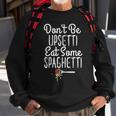 Italian Pasta Trendy Meatball & Spaghetti Funny Gift Sweatshirt Gifts for Old Men