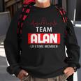Its A Team Alan Lifetime Member Thing Family First Last Name Funny Last Name Designs Funny Gifts Sweatshirt Gifts for Old Men