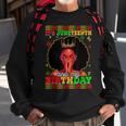 Its Junenth And My Birthday Africa Black 1865 American Sweatshirt Gifts for Old Men