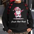 Jingle Bell Rock Santa Christmas Sweater- Sweatshirt Gifts for Old Men