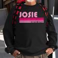 Josie Name Personalized Retro Vintage 80S 90S Birthday Sweatshirt Gifts for Old Men