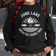 June Lake Unsalted Shark Free California Fishing Road Trip Sweatshirt Gifts for Old Men
