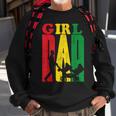 Junenth Black Afro Fathers Day Girl Dad Father Melanin Sweatshirt Gifts for Old Men