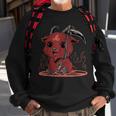 Kawaii Goth Satanic Baby Baphomet Sweatshirt Gifts for Old Men