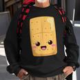 Kawaii Halloween Group Costume Party S'mores Graham Cracker Sweatshirt Gifts for Old Men