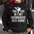 Kickboxing Range Kick Boxing Workout Sweatshirt Gifts for Old Men