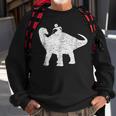 Kids Riding Funny Dinosaur Cute Funny Dino Gift Dinosaur Funny Gifts Sweatshirt Gifts for Old Men