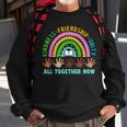 Kindness Friendship Unity All Together Now Summer Reading Sweatshirt Gifts for Old Men