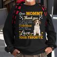 Kooikerhondje Dear Mommy Thank You For Being My Mommy Sweatshirt Gifts for Old Men
