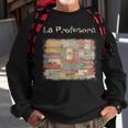 La Profesora Spanish Speaking Country Flags Sweatshirt Gifts for Old Men