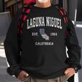 Laguna Niguel California Ca Vintage American Flag Sports Des Sweatshirt Gifts for Old Men