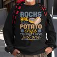 Lapidary Humor Geology Rock Collecting Geologist Geographer Sweatshirt Gifts for Old Men