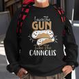Leave The Gun Take The Cannolis Italian Sweatshirt Gifts for Old Men