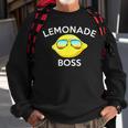 Lemonade Boss Lemon Citrus Fruit Lover Funny Mm Sweatshirt Gifts for Old Men