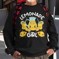 Lemonade Girl Lemonade Stand Boss Sweatshirt Gifts for Old Men