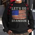 Lets Go Brandon American Flag Anti Liberal Us Gift For Mens Sweatshirt Gifts for Old Men