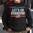 Lets Go Brandon Lets Go Brandon Funny Sweatshirt Gifts for Old Men