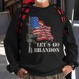 Lets Go Brandon Veteran Us Army Battle Flag Funny Gift Idea Sweatshirt Gifts for Old Men