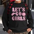 Lets Go Girls Western Country Southern Cowgirl Bachelorette Sweatshirt Gifts for Old Men