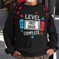 Level 1St Grade Complete Video Game Happy Last Day Of School Sweatshirt Gifts for Old Men
