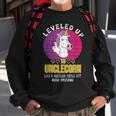 Leveled Up To Unclecorn Like Regular Uncle But More Awesome Funny Gifts For Uncle Sweatshirt Gifts for Old Men