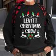 Levitt Name Gift Christmas Crew Levitt Sweatshirt Gifts for Old Men