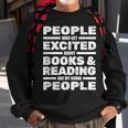 Librarian Book Books Lover Reading Bookworm Librarian Reading Funny Designs Funny Gifts Sweatshirt Gifts for Old Men