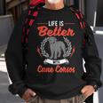 Life Is Better With Cane Corsos Italian Mastiff Cane Corso Sweatshirt Gifts for Old Men