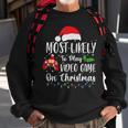 Most Likely To Play Video Games On Christmas Gamer Lovers Sweatshirt Gifts for Old Men