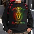 Lion Junenth Black King Melanin Father Dad Men Son Boys Sweatshirt Gifts for Old Men